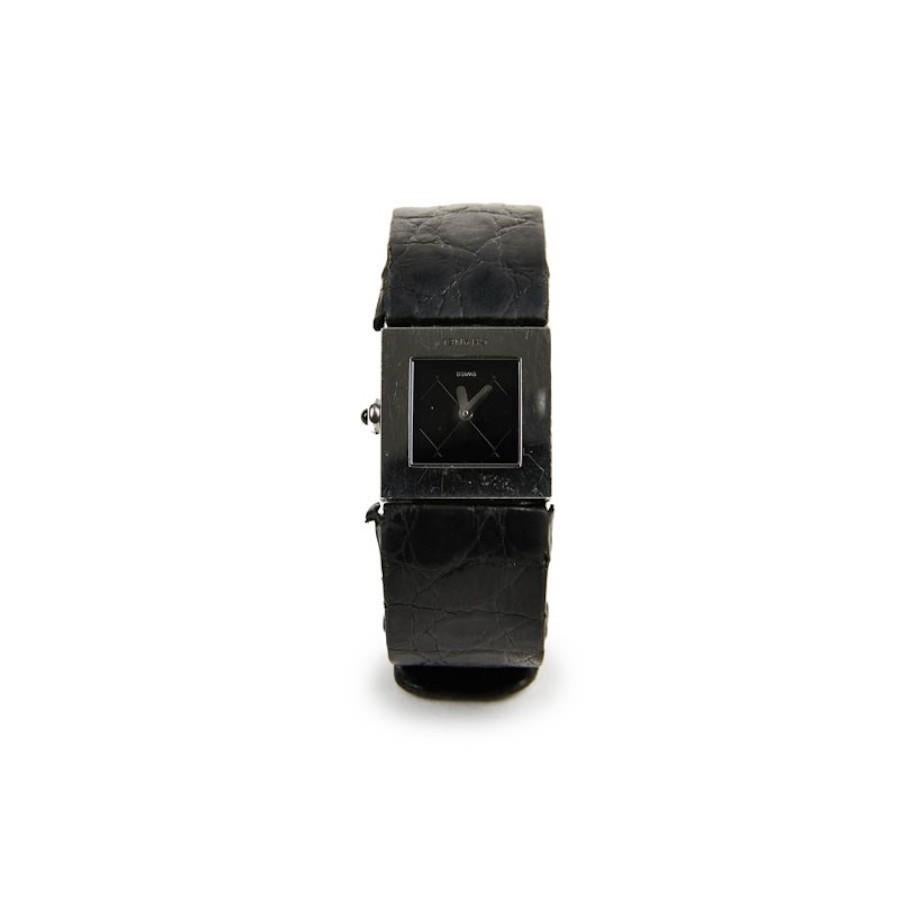 1993 square Chanel watch For Sale 1