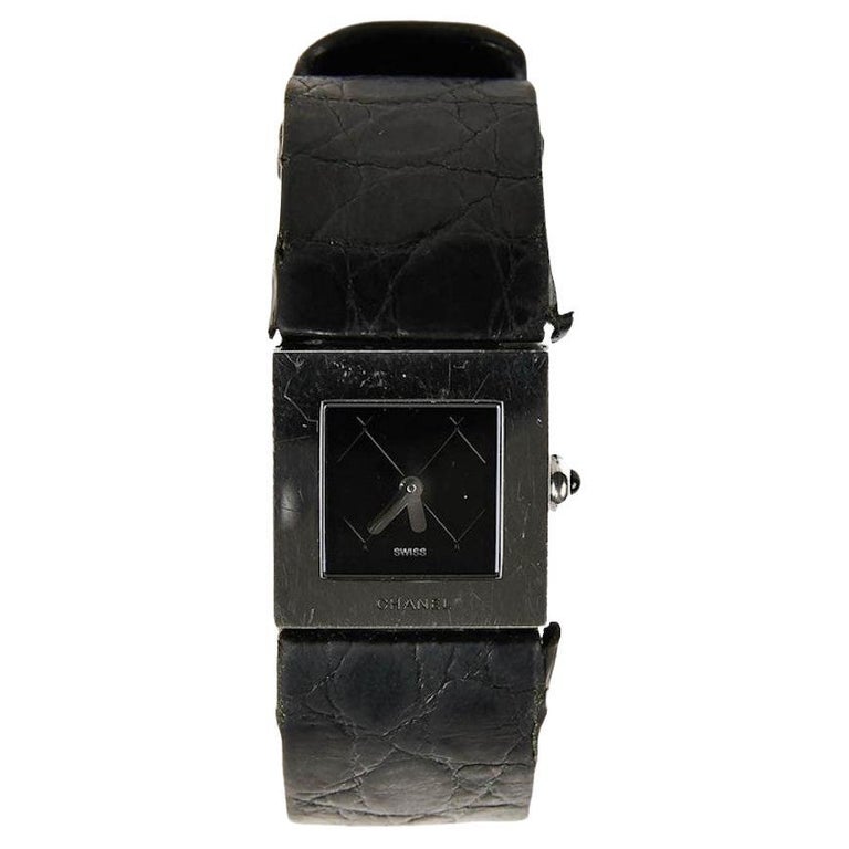 Chanel 1993 Watch - 3 For Sale on 1stDibs | chanel acier  display picture 2