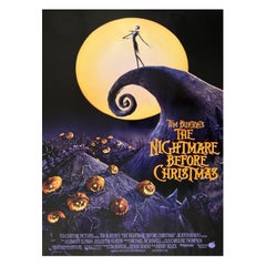 1993 The Nightmare Before Christmas, Original-Vintage-Poster