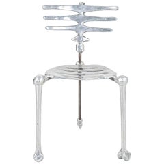 1993 Vintage Michael Aram Flights of Fancy Skeleton Side / Dining Chair