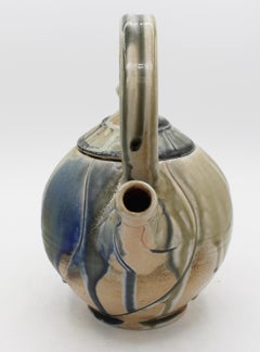1994 Ben Owen III Japanese Translation Pottery Teapot Seagrove, Nc