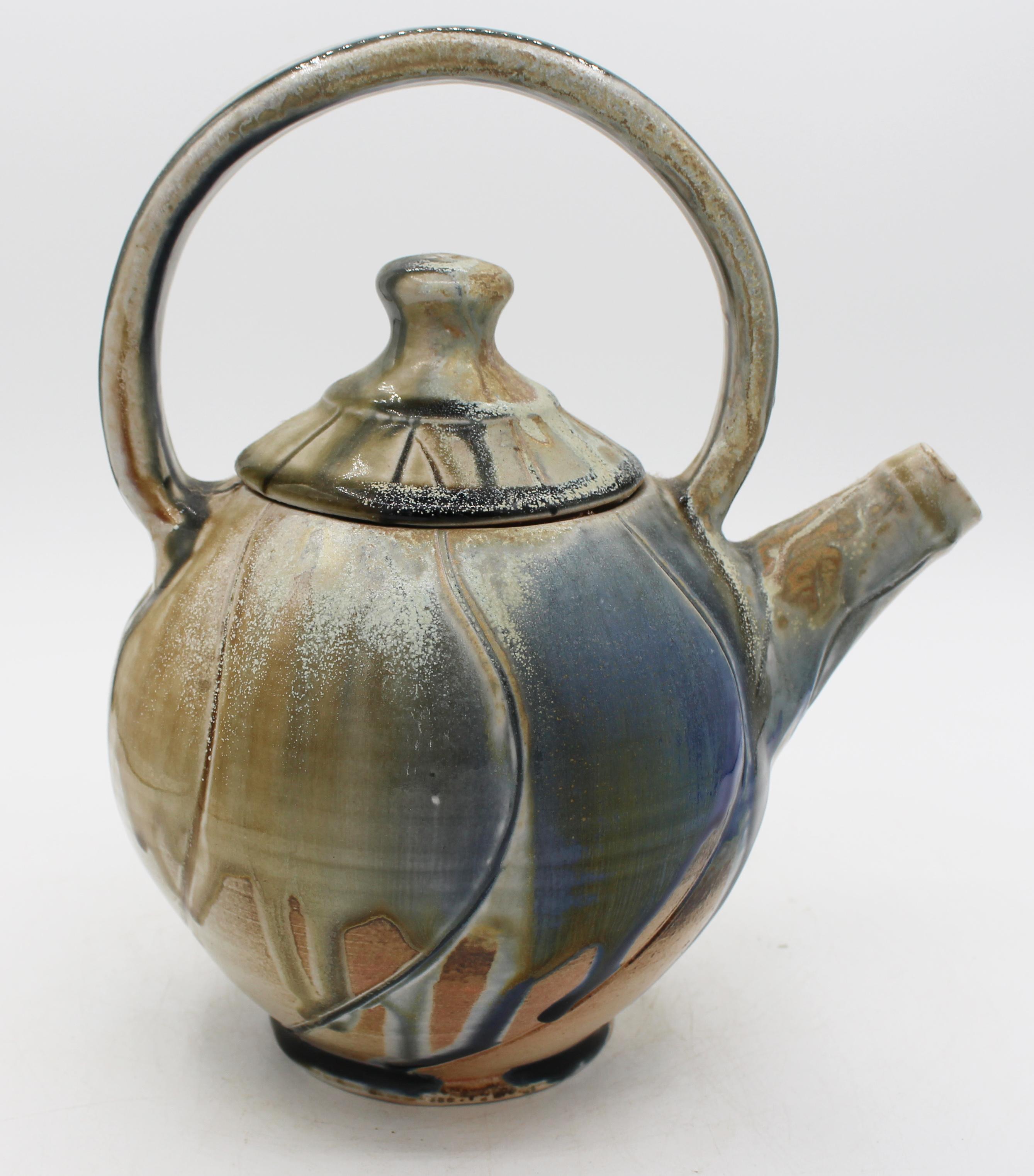 Americano 1994 Ben Owen III Teiera in ceramica a traduzione giapponese Seagrove, Nc in vendita