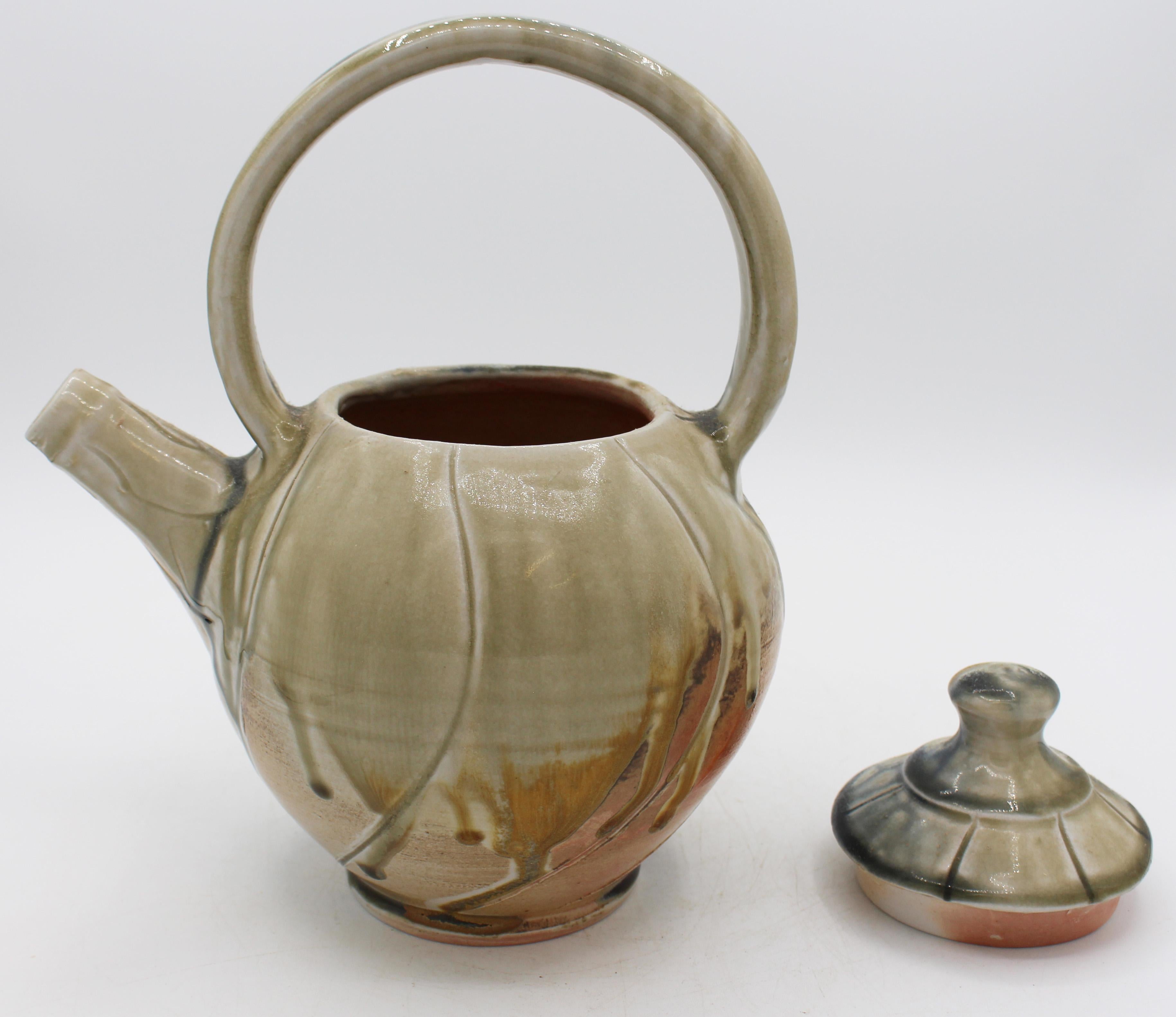 1994 Ben Owen III Teiera in ceramica a traduzione giapponese Seagrove, Nc In condizioni buone in vendita a Chapel Hill, NC