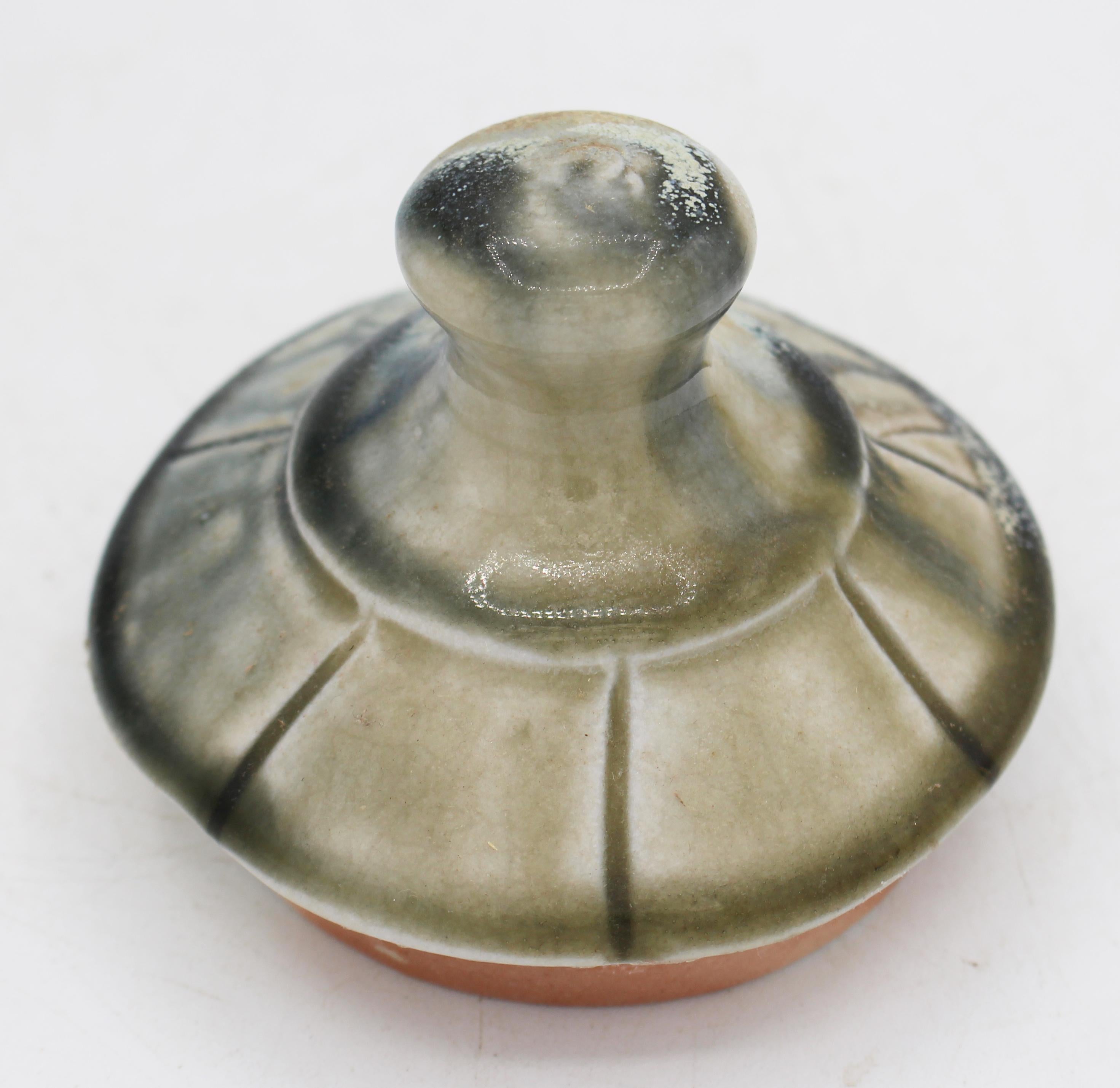 Terracotta 1994 Ben Owen III Teiera in ceramica a traduzione giapponese Seagrove, Nc in vendita