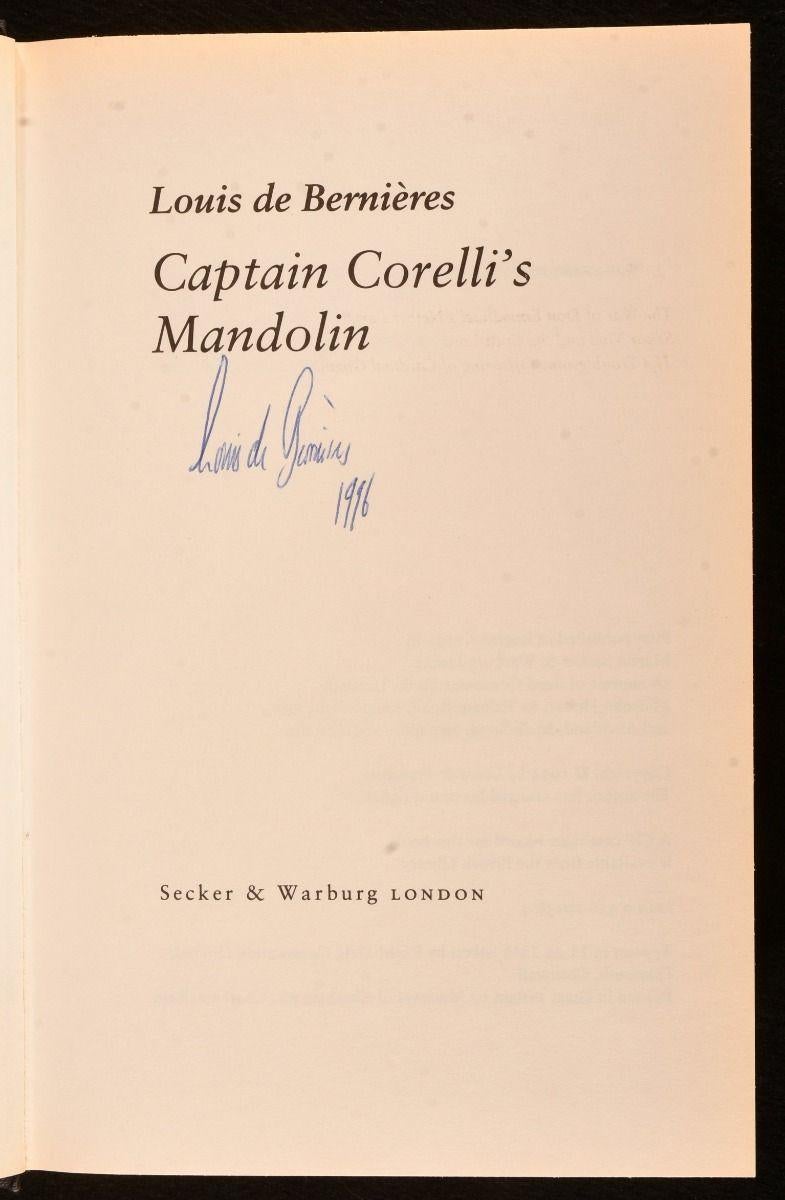 1994 La mandolina del capitán Corelli Británico en venta