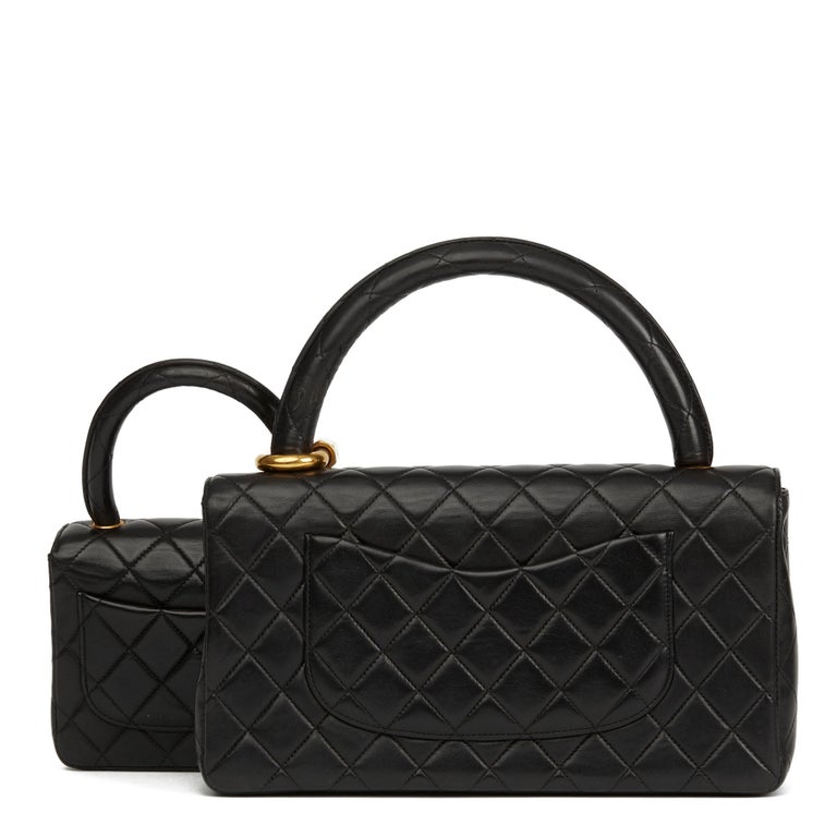 Chanel 23S Black Lambskin Small Bucket Bag, myGemma, SE