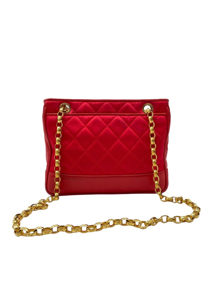 1994 Chanel Camera Bag Red Vintage Shoulder Bag For Sale at 1stDibs