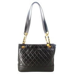 Vintage 1994 Chanel Quilted Lambskin CC Shoulder Bag