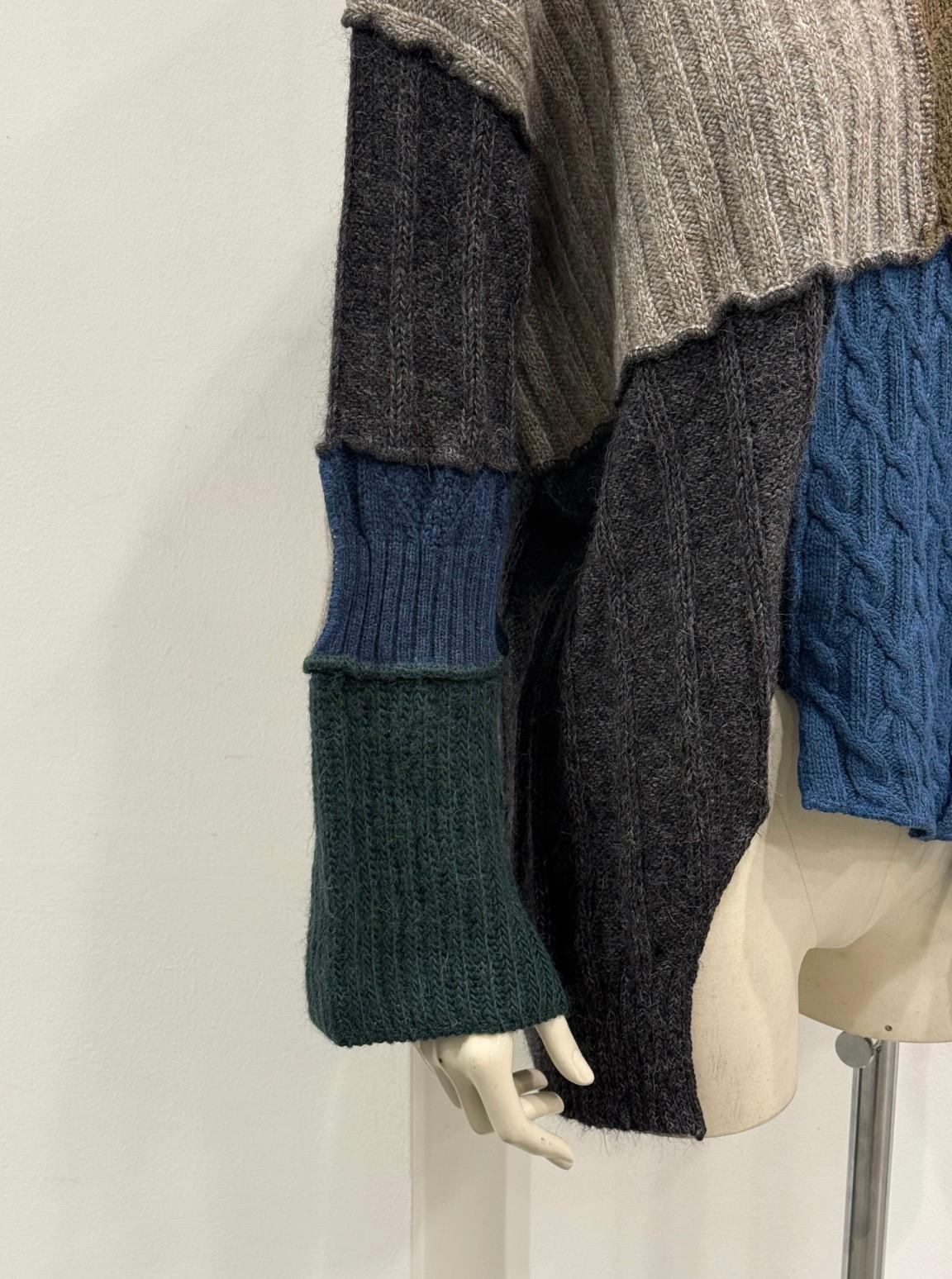 1994 Dolce and Gabbana “Le Maglie” runway patchwork reconstructed