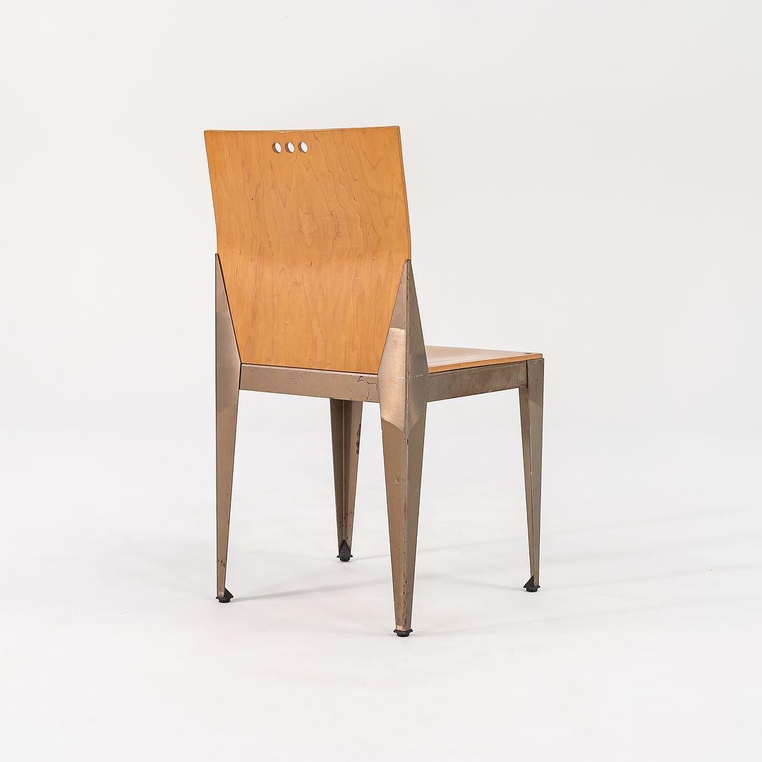 Moderne Chaises de salle à manger Eli de Bruce Sienkowski pour Charlotte Chair Company en érable, 1994 en vente