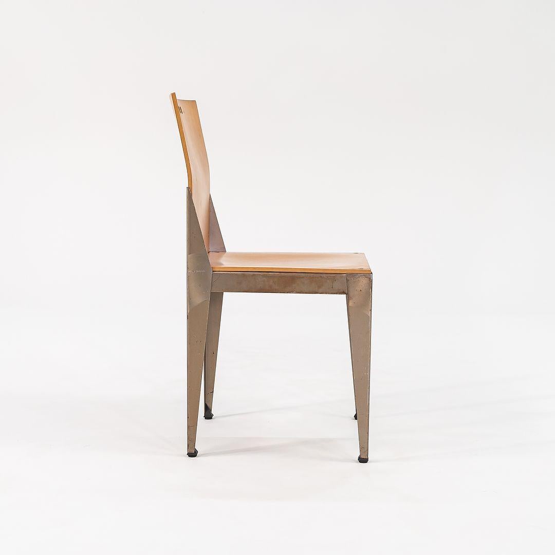Américain Chaises de salle à manger Eli de Bruce Sienkowski pour Charlotte Chair Company en érable, 1994 en vente