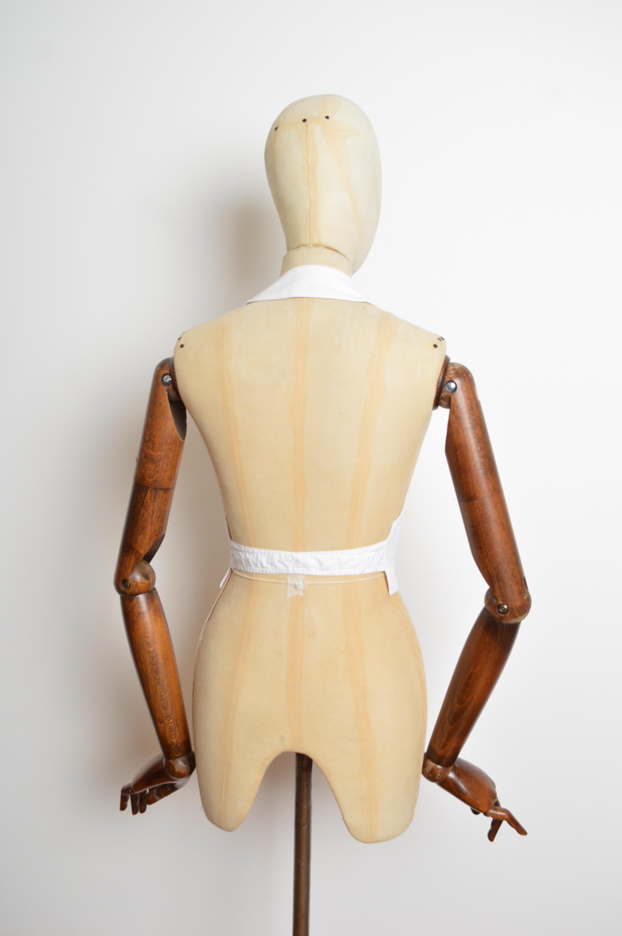 1994 Gucci by Tom Ford Sexy backless White Tuxedo waistcoat - Shirt For Sale 4