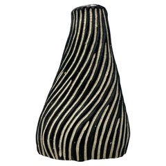 1994 Larry Haworsen Incised Studio Pottery Vase