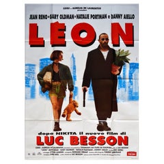 Affiche vintage originale de Leon (italien) 1994