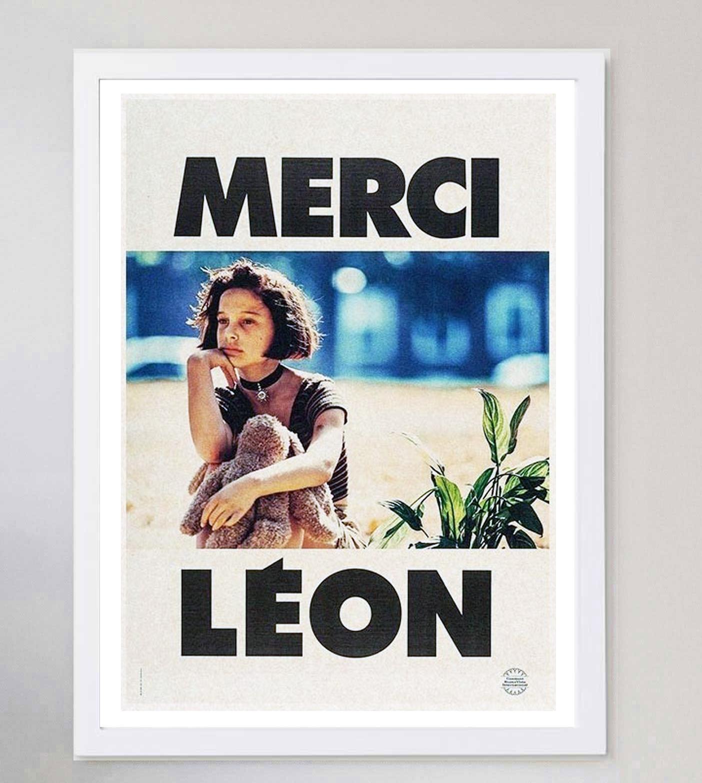 1994 Léon: Der Profi - Merci Léon Original Vintage Poster (Französisch) im Angebot