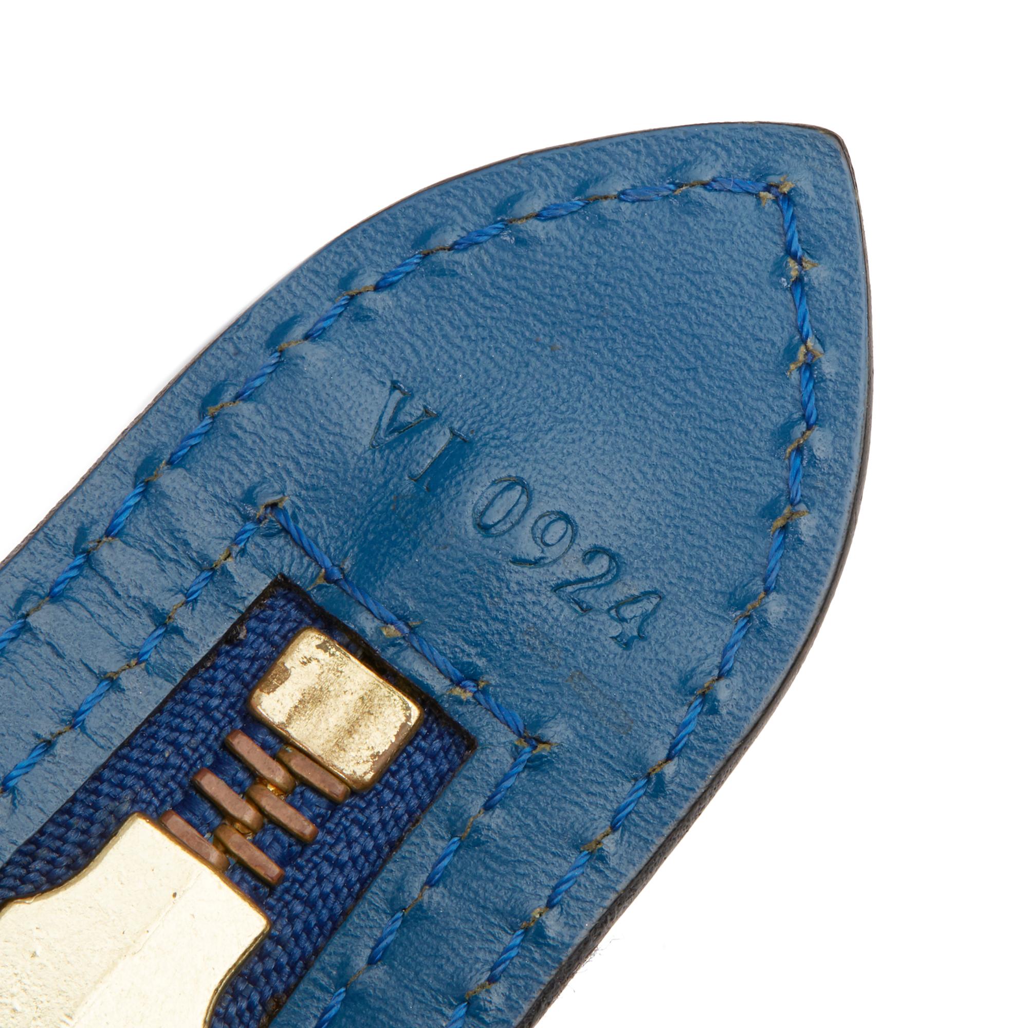 1994 Louis Vuitton Blau Epi Leder Vintage Saint Jacques PM 5