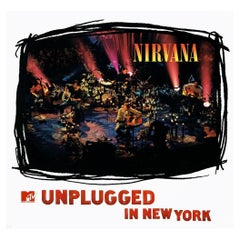 1994 Nirvana- MTV Unplugged in New York Poster originale d'epoca