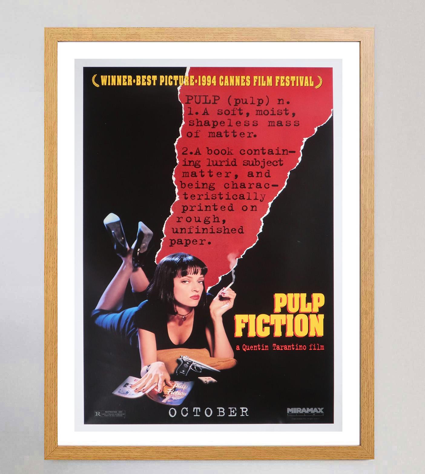 American 1994 Pulp Fiction Original Vintage Poster For Sale