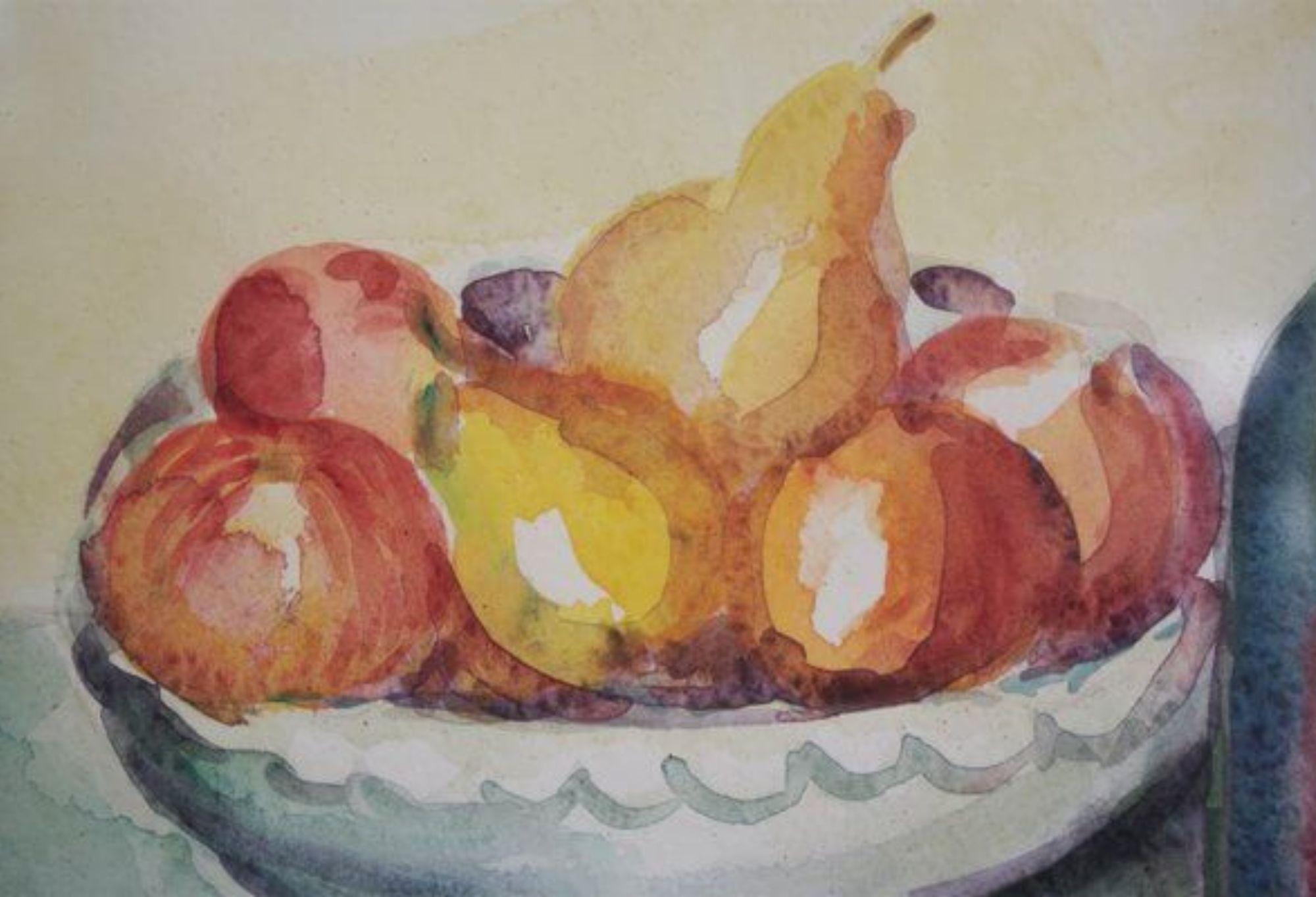 1994 Still Life Oil Painting by Serini – A Contemporary Masterpiece in vendita 5