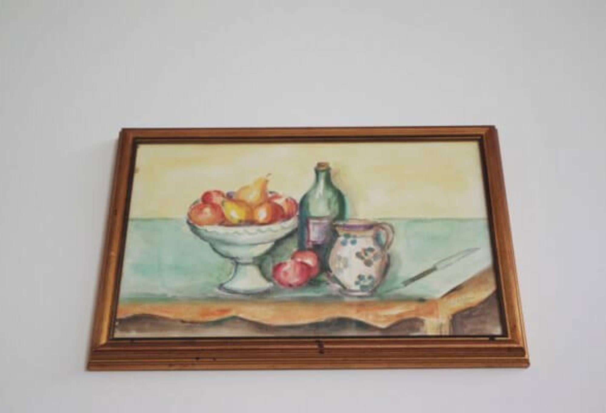 1994 Still Life Oil Painting by Serini – A Contemporary Masterpiece In condizioni buone in vendita a Manzano, IT