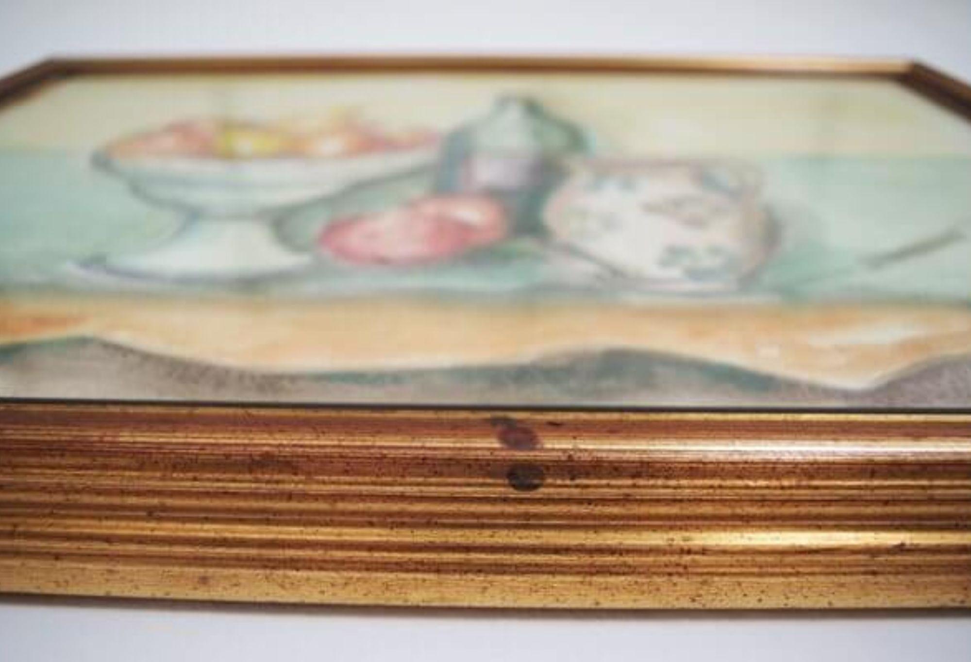 1994 Still Life Oil Painting by Serini – A Contemporary Masterpiece in vendita 3