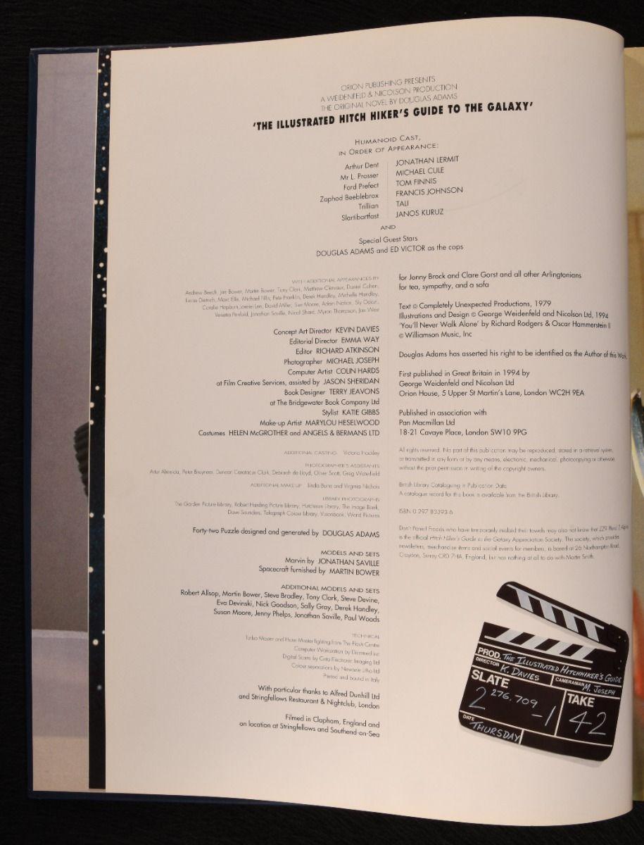 1994 The Illustrated Hitch Hiker's Guide to the Galaxy (Le guide illustré du randonneur pédestre dans la galaxie) en vente 5