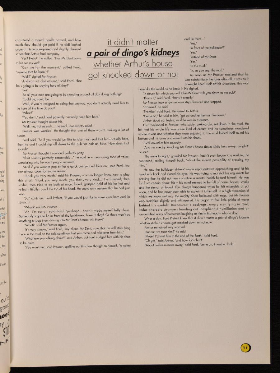 1994 The Illustrated Hitch Hiker's Guide to the Galaxy (Le guide illustré du randonneur pédestre dans la galaxie) en vente 6