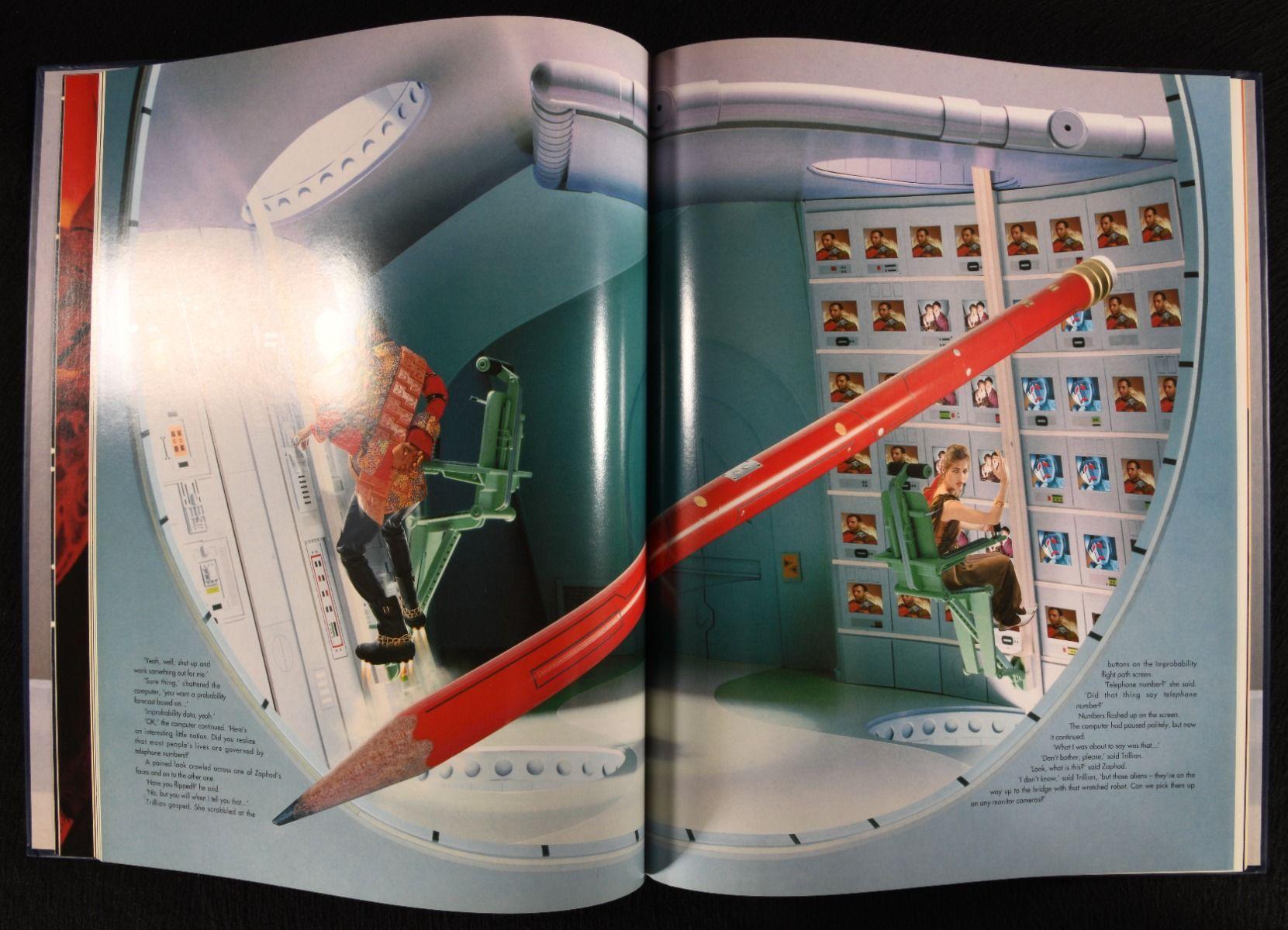 1994 The Illustrated Hitch Hiker's Guide to the Galaxy (Le guide illustré du randonneur pédestre dans la galaxie) en vente 3