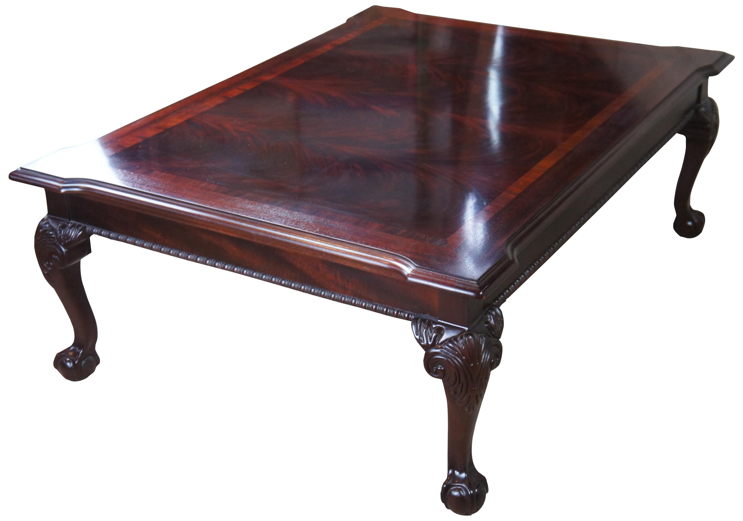 thomasville coffee table with glass top