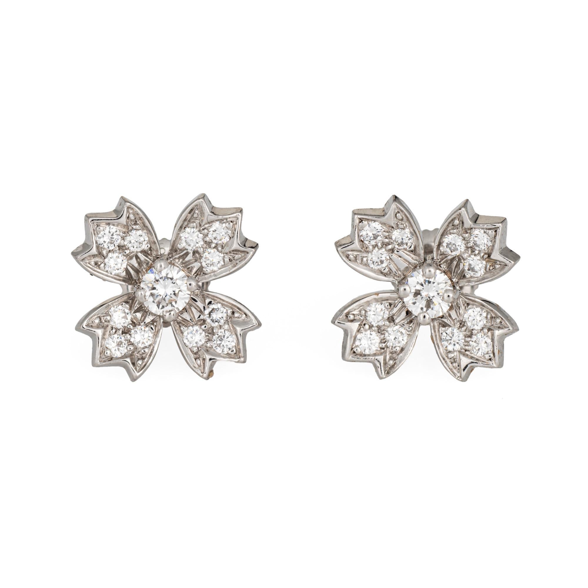 Fein detailliertes Paar Tiffany & Co Diamond 