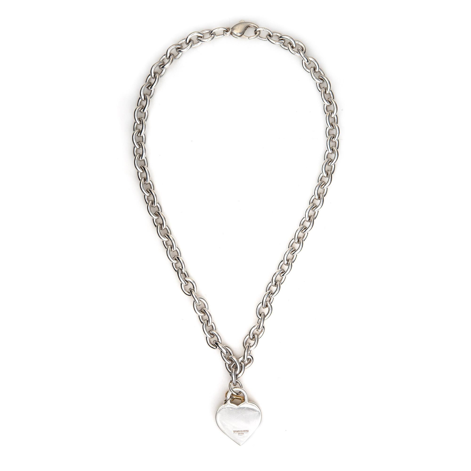 silver locket necklace tiffany