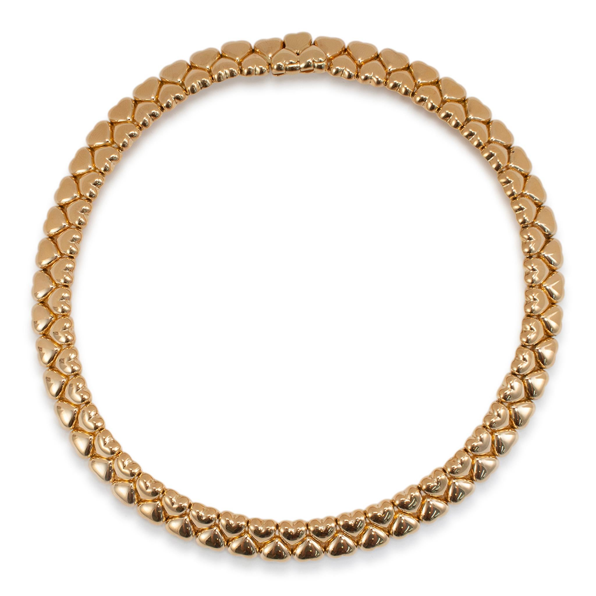 Marke: Cartier

Geschlecht: Damen

Metall Typ: 18K Gelbgold

Länge: 14,00 Zoll

Gewicht: 88,49 Gramm

Damenhalsband CARTIER 18K Gelbgold, Vintage-Halskette. Die Marke 