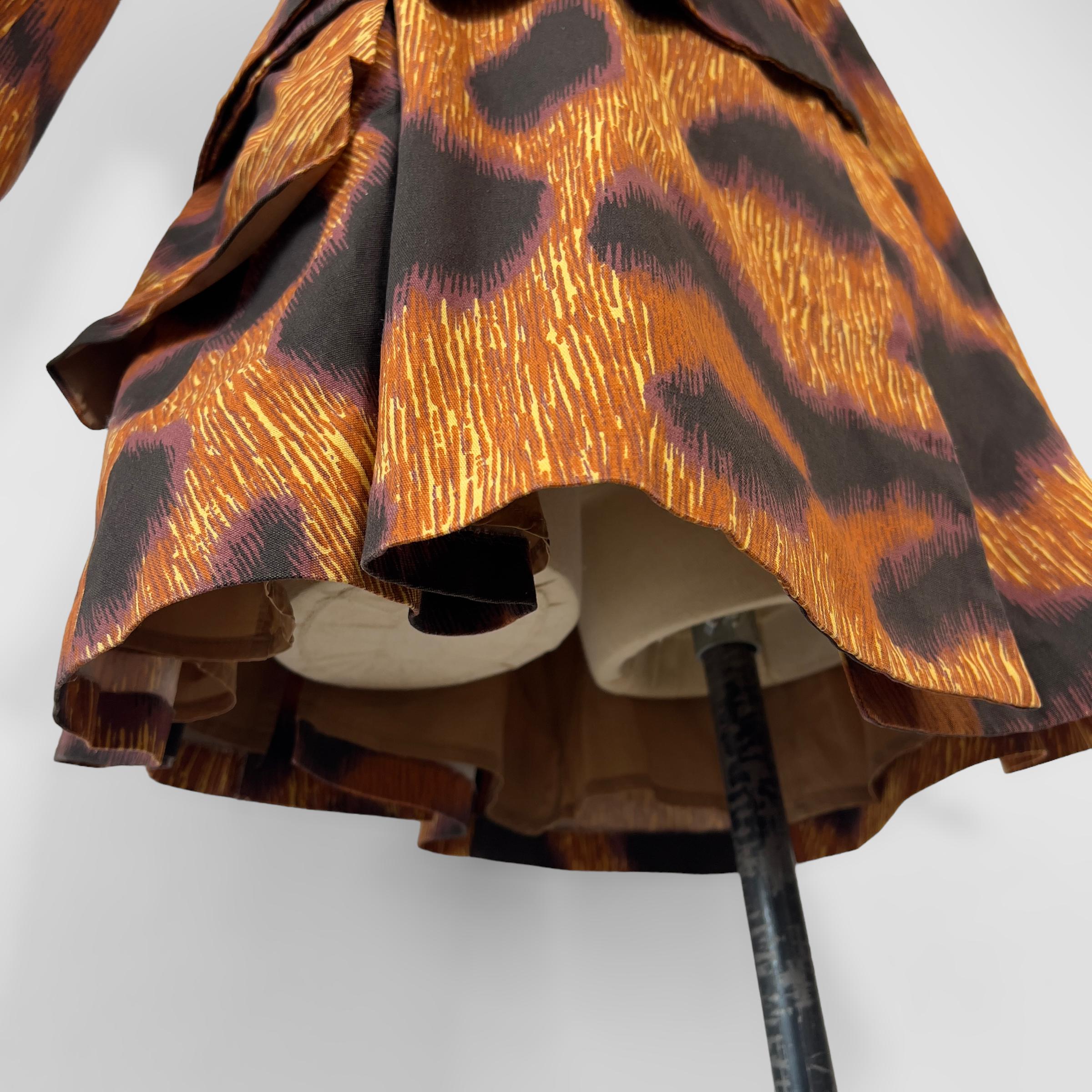 1994 Vivienne Westwood 3-teiliger Leopardenrock, Weste und Jackenanzug im Angebot 3