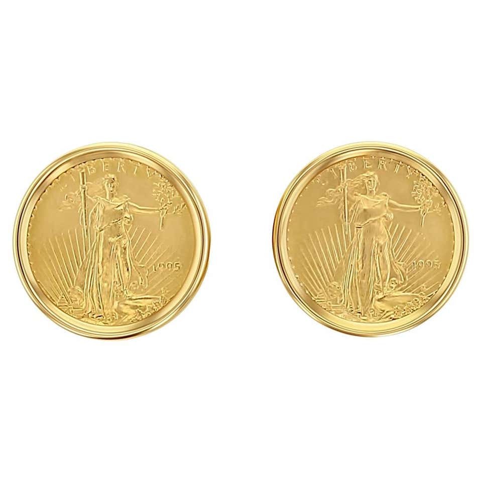 American Eagle Lady Liberty Rope Coin Frame Ring For Sale at 1stDibs