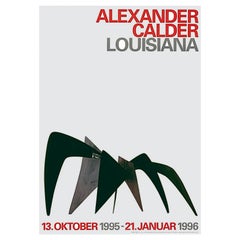 1995 Alexander Calder "Anteater" 60th Anniversary Louisiana Museum Denmark Exhib