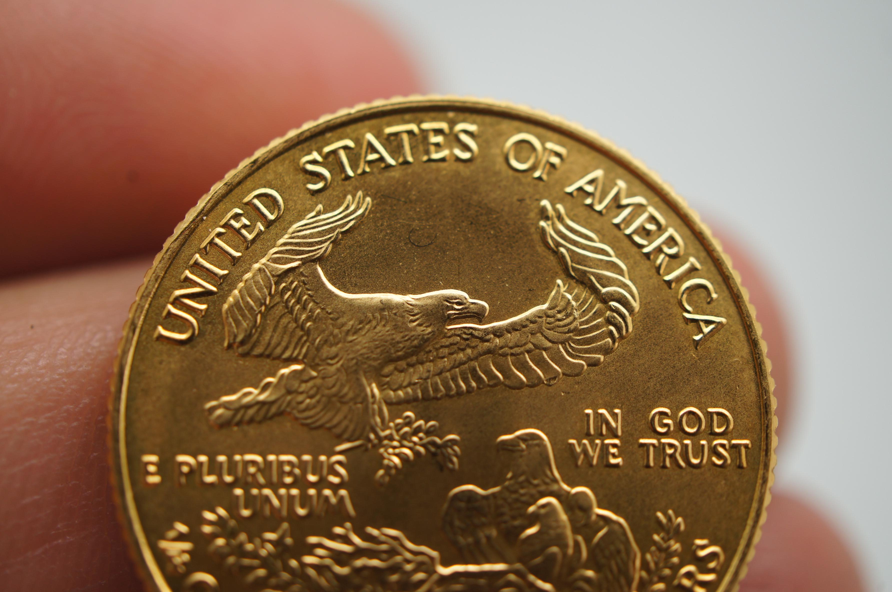 1995 American Liberty Eagle 1/4 oz 22K Fine $10 Goldmünze US Währung 8,5g im Angebot 3