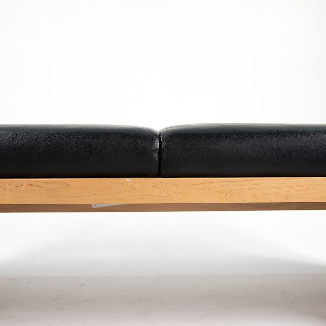 Banc Mission à 2 places en cuir Brian Kane pour Metropolitan Furniture, 1995 en vente 2