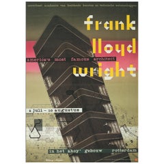 1995 Frank Lloyd Wright - Rotterdam Original Vintage Poster