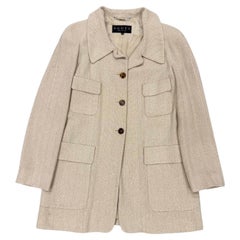 1995 Manteau en lin Gucci by Tom Ford