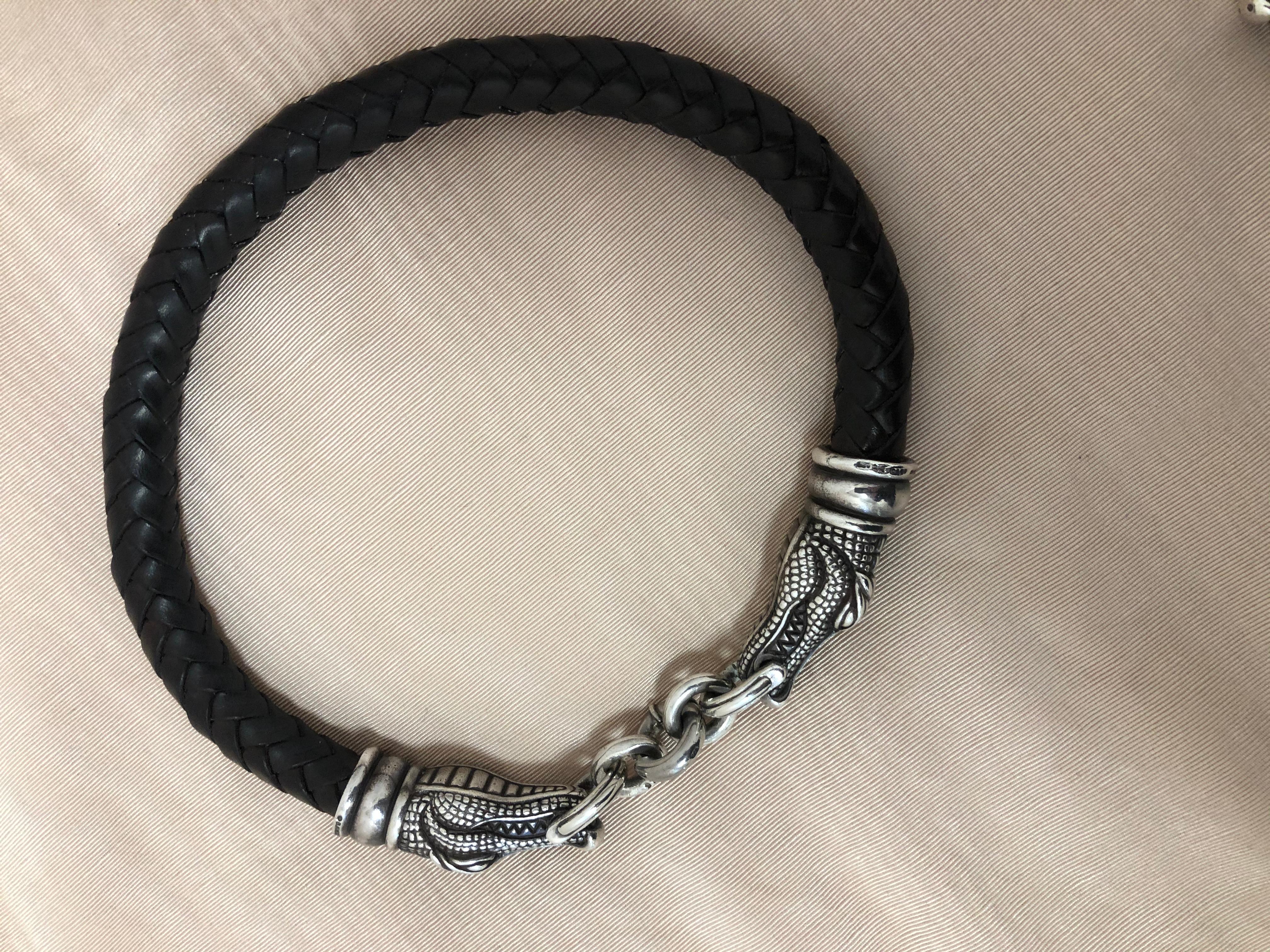 black cord necklace choker