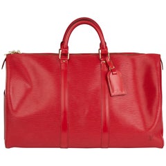 Louis Vuitton Rosa 1995 Bolsa de viaje de copa LV