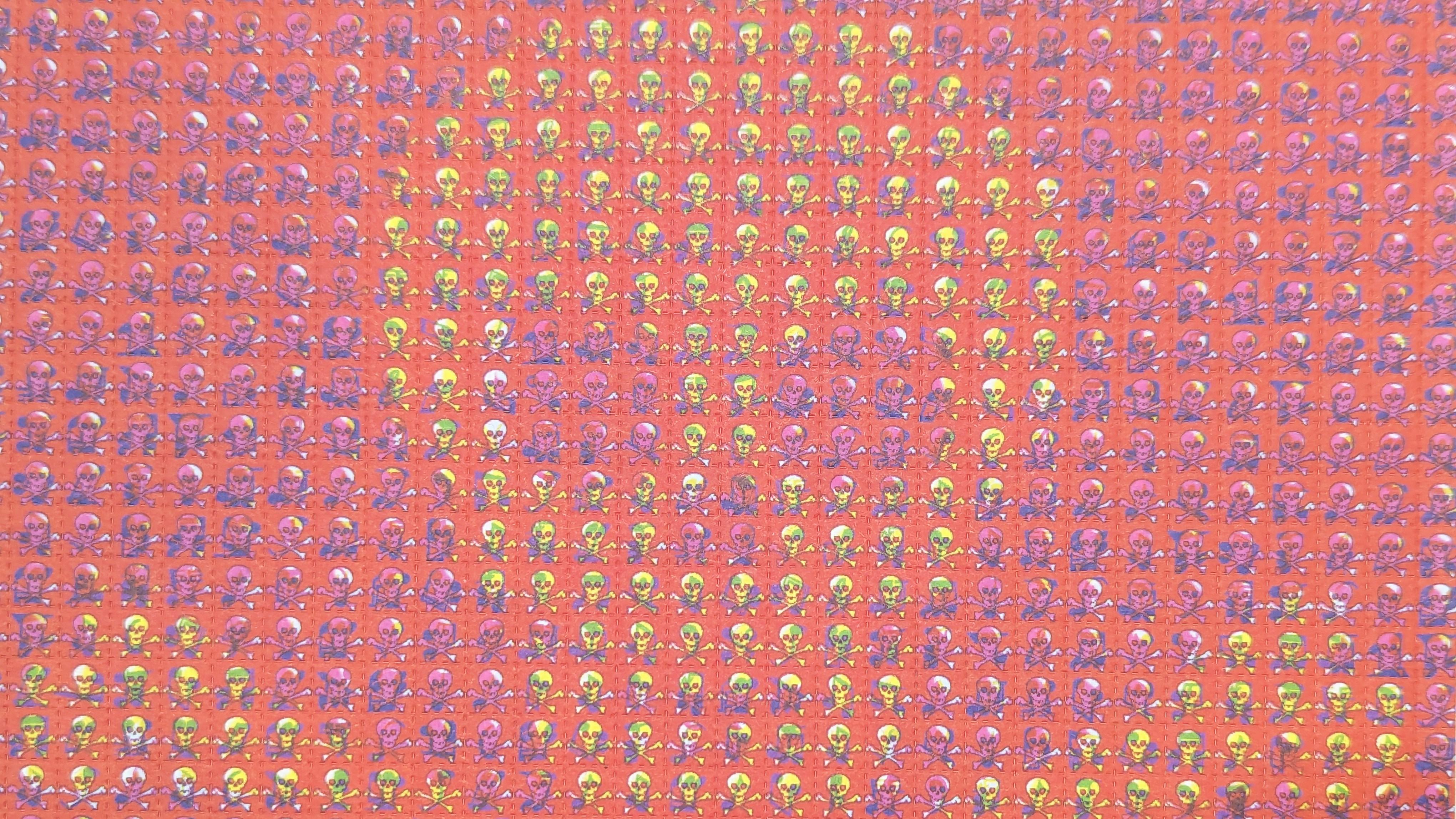 Arte popolare 1995 Mark McCloud Blotter Art 