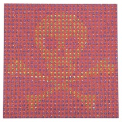 1995 Mark McCloud Blotter Art "Jolly Roger"
