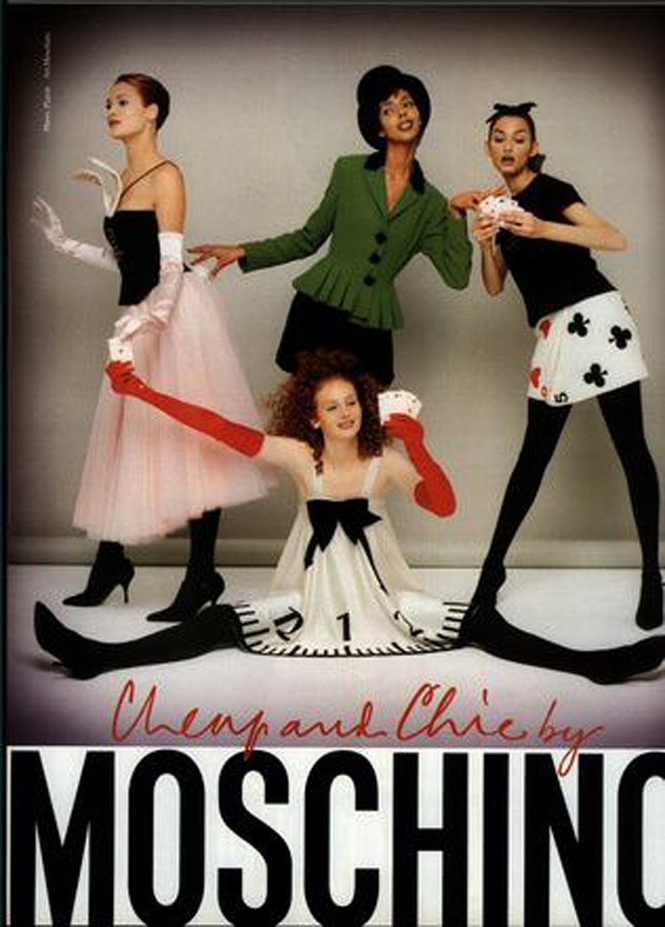 moschino clock dress