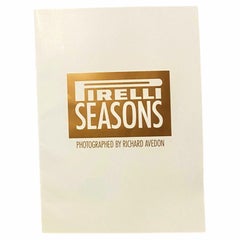 1995 Pirelli Calendar "Seasons" Press Brochure - Richard Avedon, Naomi Campbell