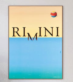 1995 Rimini - Milton Glaser Original Vintage Poster