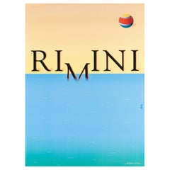 1995 Rimini - Milton Glaser Original Vintage Poster