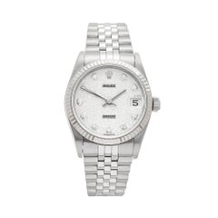 Vintage 1995 Rolex Datejust 31 Stainless Steel 68274 Wristwatch