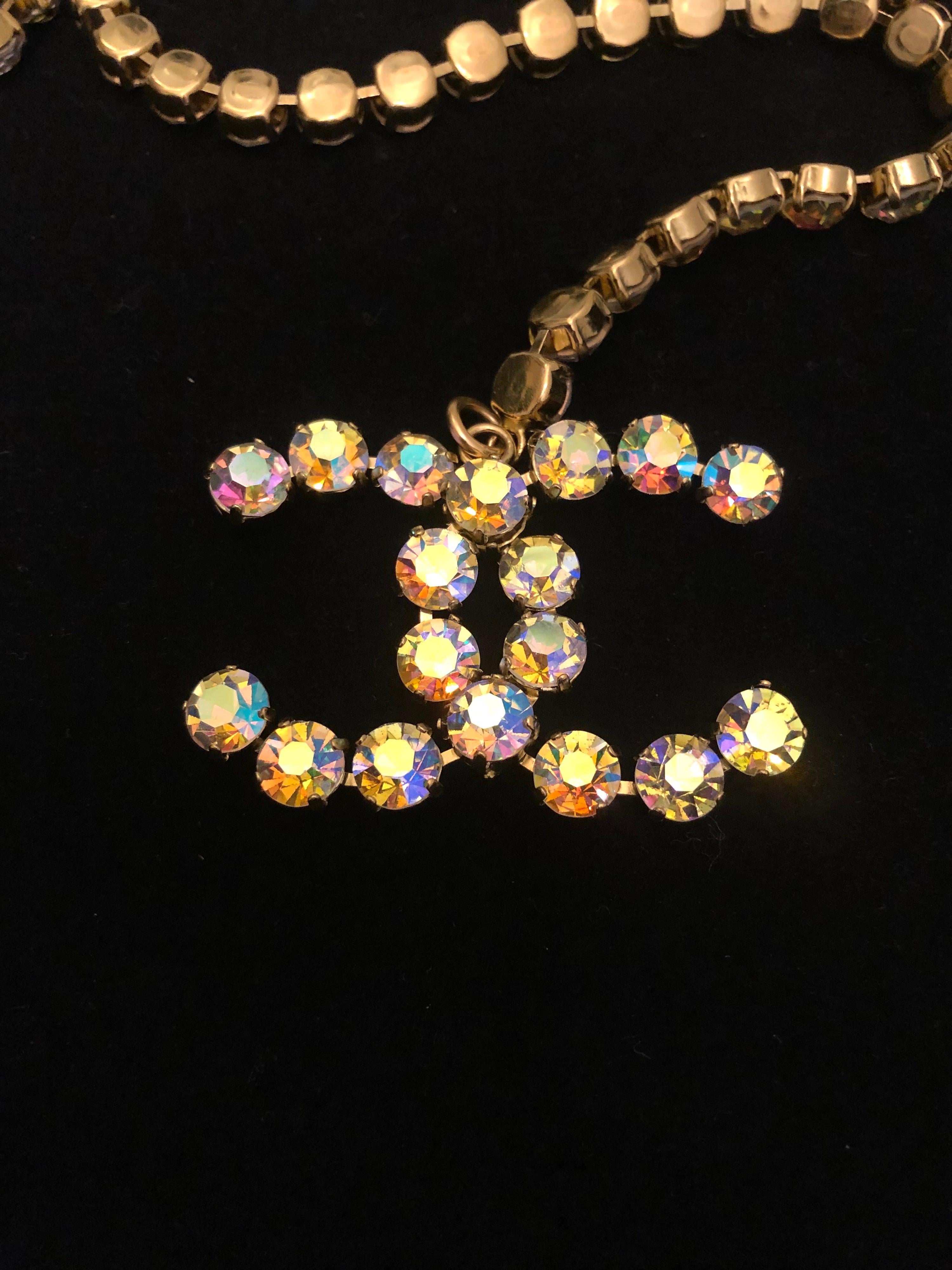 chanel spring summer 1995 necklace