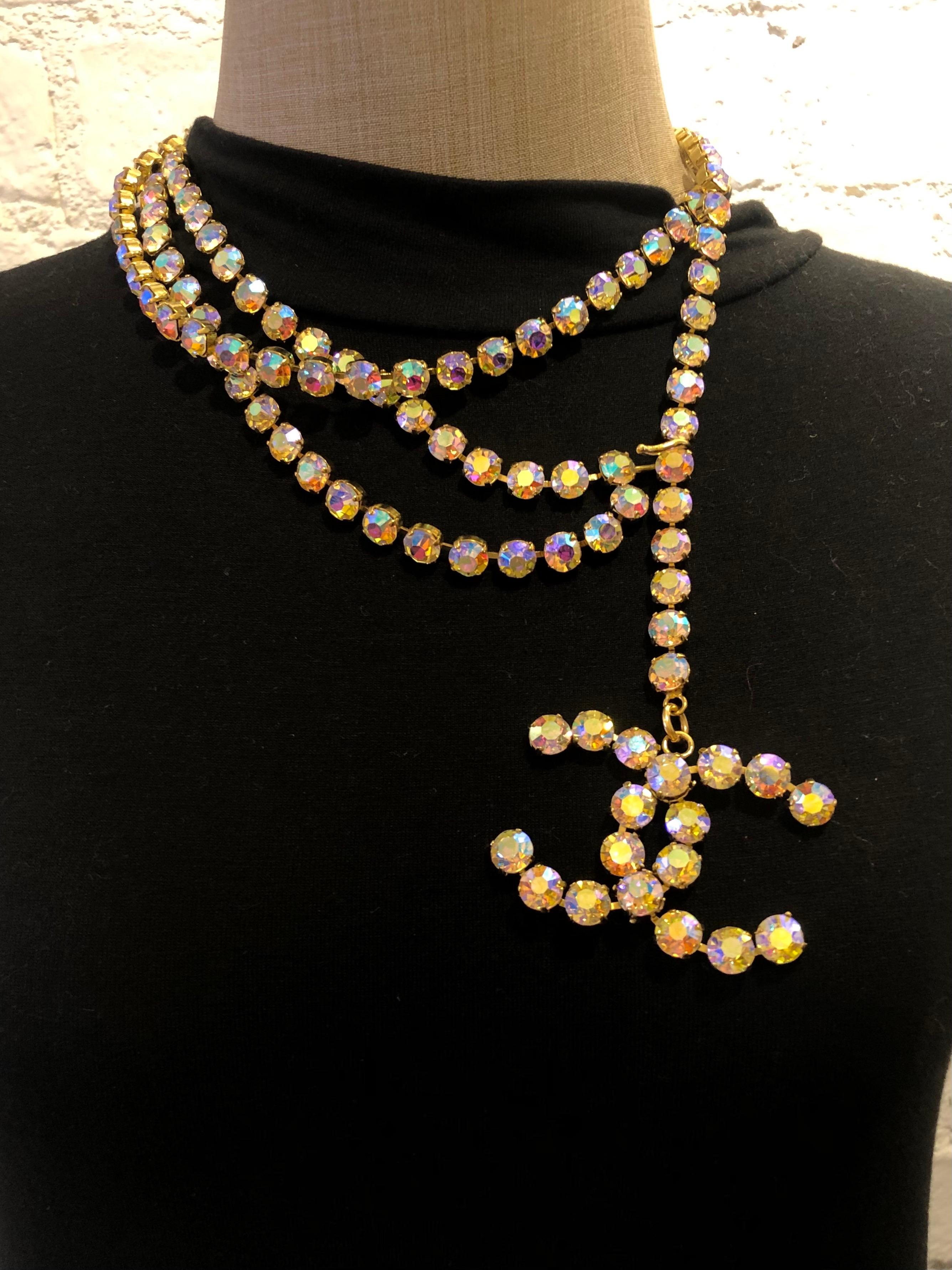 custom chanel spring 1995 necklace